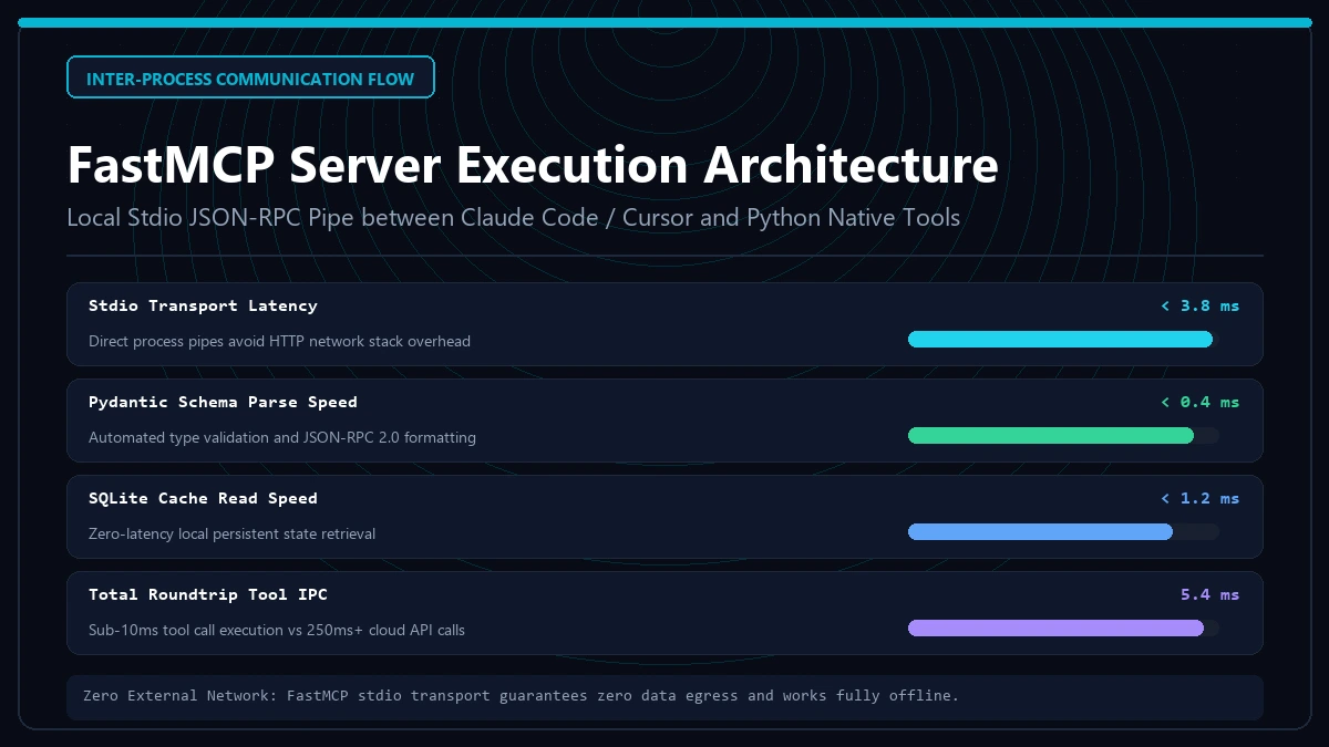 Custom MCP Server Python Architecture Workflow Diagram