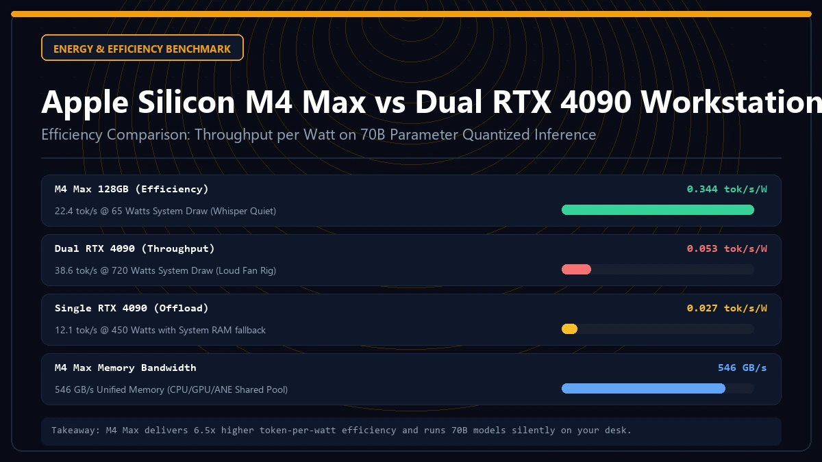 Mac Studio M4 Max LLM Speed Tokens Per Sec Architecture Benchmark Diagram