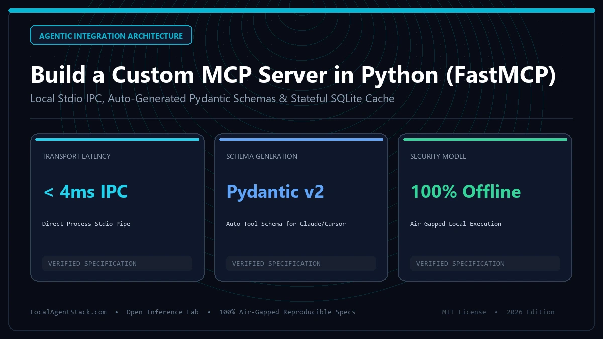 Custom MCP Server Python Tutorial: Build Production Model Context Protocol Tools (2026)